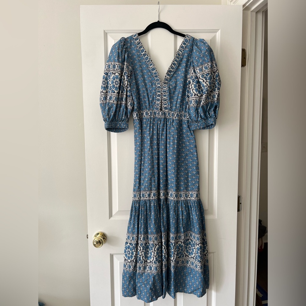 Sea New York Fernanda Cutout Midi Dress